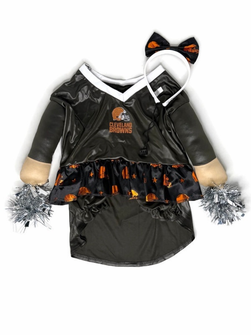 NFL Cleveland Browns Cheerleader Pet Costume - XXL